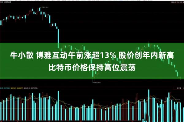 牛小散 博雅互动午前涨超13% 股价创年内新高比特币价格保持高位震荡
