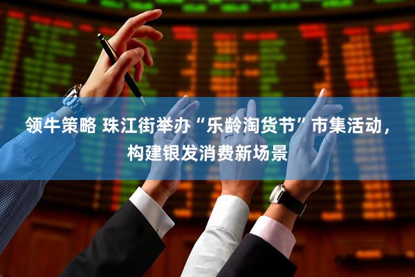 领牛策略 珠江街举办“乐龄淘货节”市集活动，构建银发消费新场景
